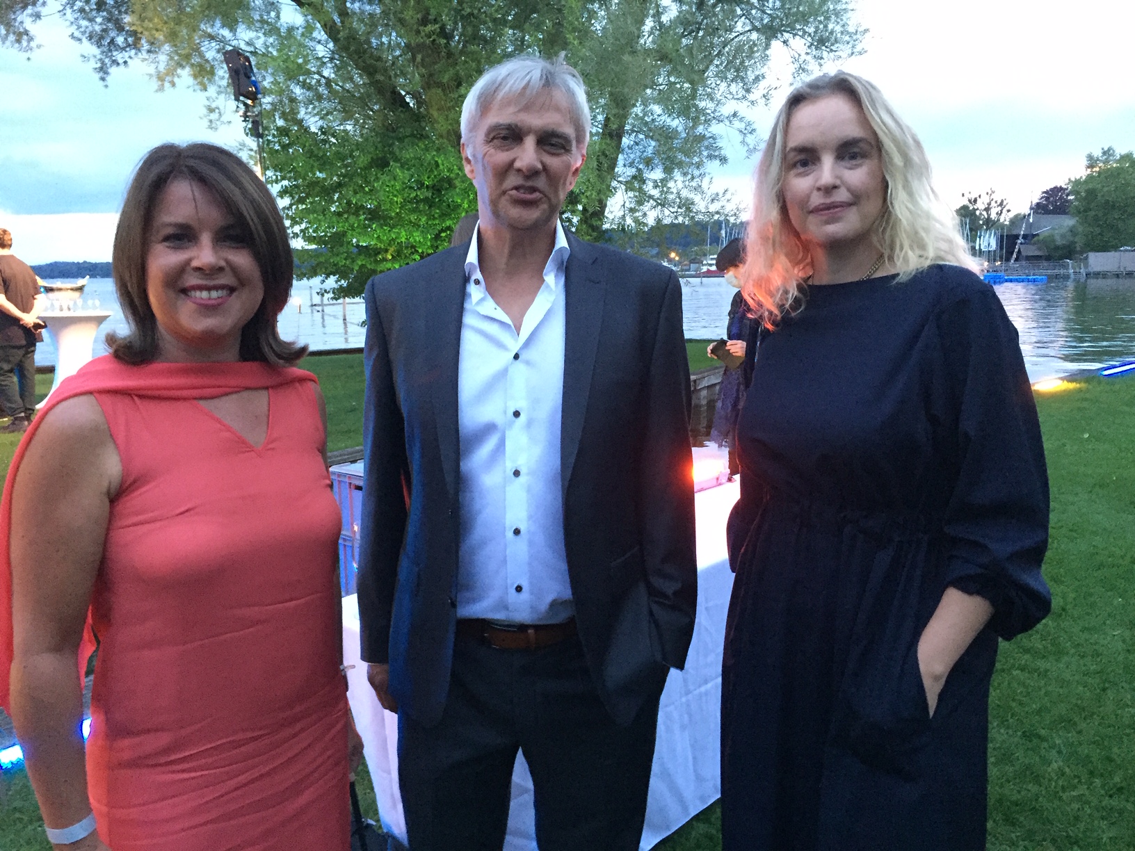 mit Nina Hoss und Matthias Helwig beim FSFF